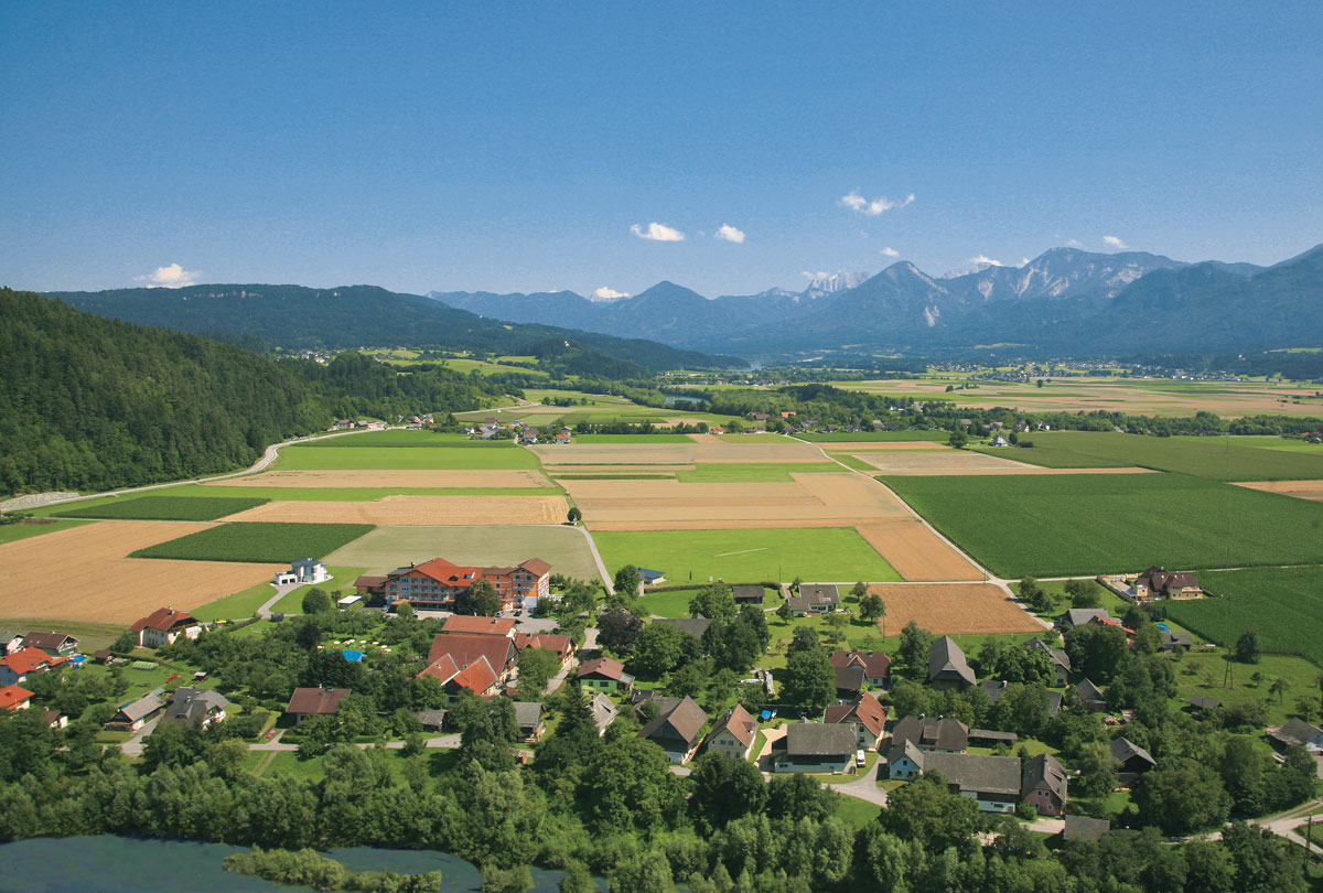 Latschach Luftaufnahme