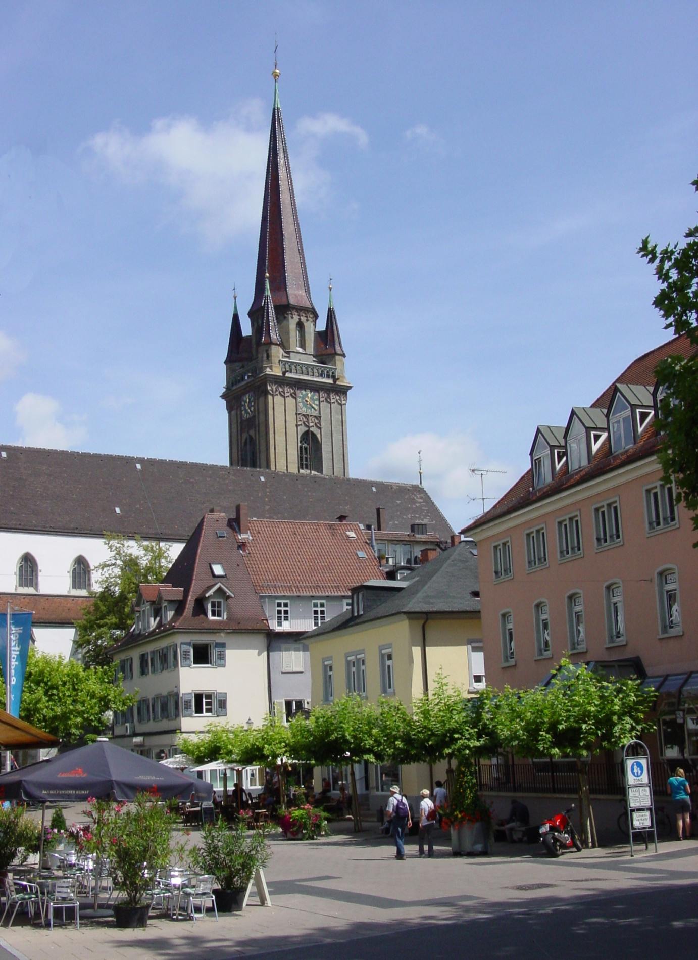 Radolfzell Seetorplatz mit Münster