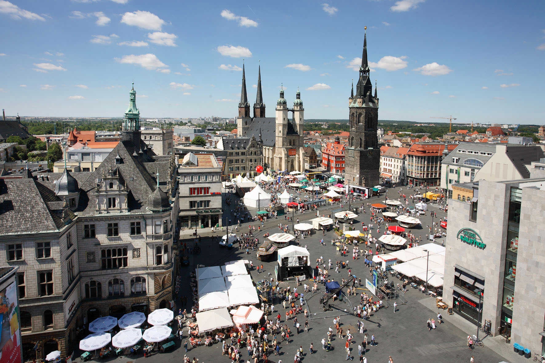 Saale Marktplatz