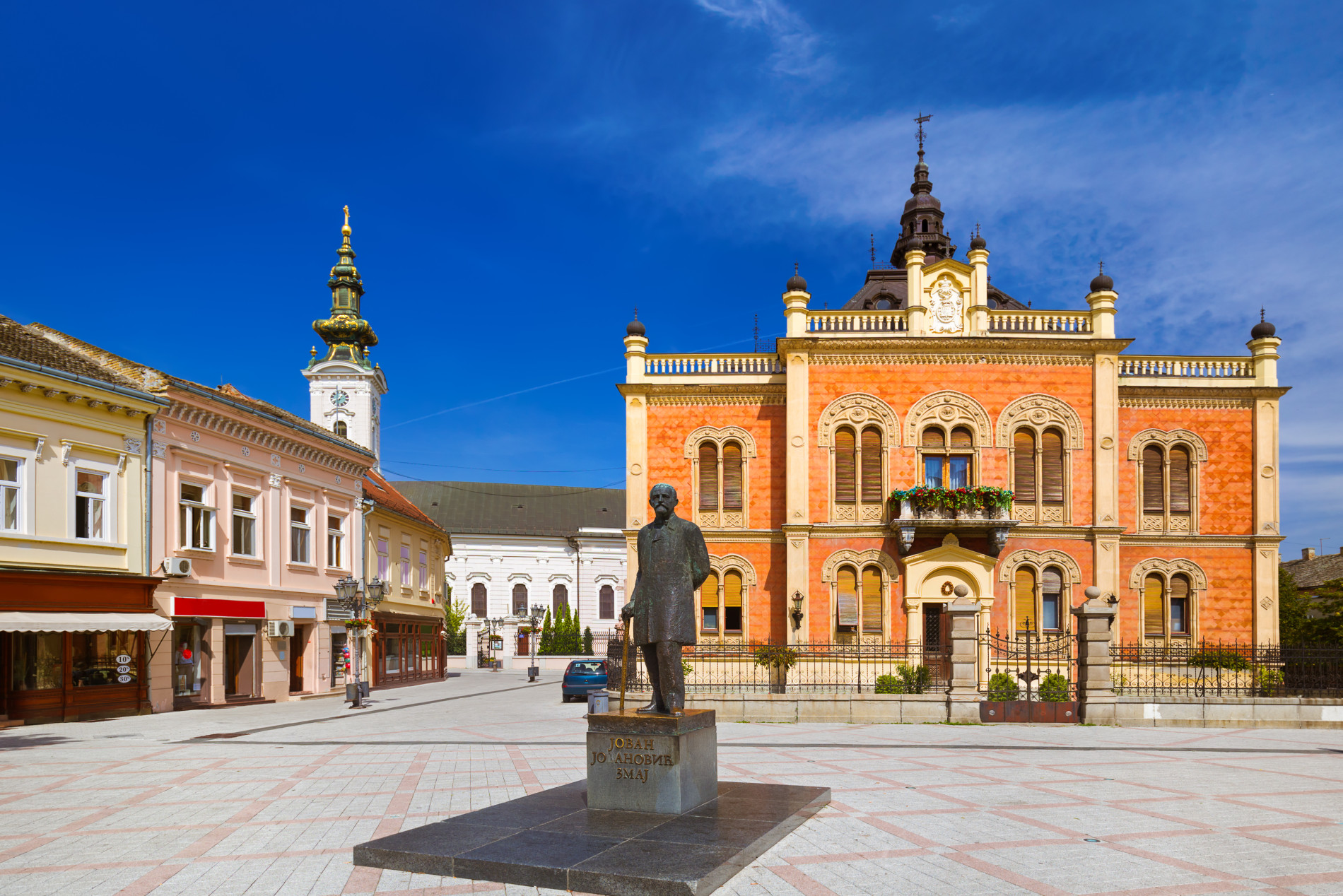 Hauptplatz mit Rathaus Novi Sad