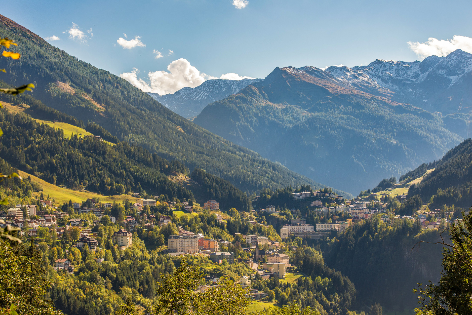 Blick auf Bad Gastein