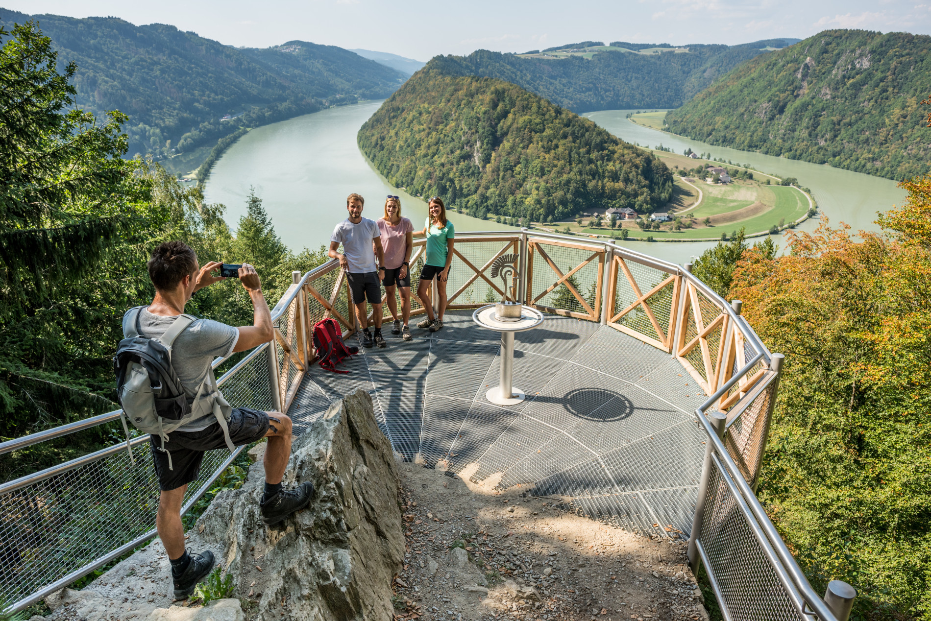 Schlögener Schlinge Wandern